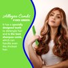Allegro Combs 1003 Tangle Tamer Hair Comb Wide Tooth Shower Comb For Curly Hair Wet Or Dry Detangler Women’s Combs Made In The USA. 2 Piece. (Green)