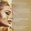 Grospe 24K Gold Peel-Off Mask, Anti-Aging Gold Face Mask for Removes Blackheads, Reduces Fine Lines And Cleans Pores, Tightening Moisturizing Toning and Nourishing The Skin