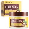 Collagen Deep Conditioning Repair Hair Mask - Hair Nourishing Repair Deep Moisturizing Hydrating Collagen Hair Care for Dry/Damaged/Color-Treated Hair - Natural Nourishing Hair Conditioner