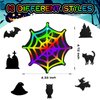 Halloween Craft Scratch Paper for Kids - 48 PCS Party Favors Magic Rainbow Scratch Off Paper Crafts Arts Kits for Halloween Party Games Supplies Halloween Gifts Toys Classroom Prizes Boys Girls