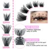Lash Extension Kit 144 Pcs DIY Lash Clusters with Bond and Seal Professional Eyelash Tweezers 10-16mm Mega Volume Individual Eyelash Extension Kit for Self Application DIY at Home, by TMIELYBS