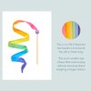 Sarah's Silks Mini Rainbow Streamer - Long Ribbon Wand for Kids, Pretend Play, Dance, Baton Stick Twirling, and Gymnastics Party Favors | 100% Silk and Wood Montessori and Waldorf Toys (2)