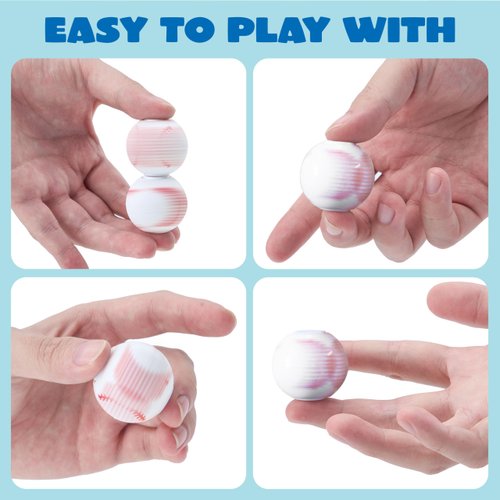 JOYIN 72 Pack Baseball Fidget Spinners for Kids, Baseball Party Favors, Fidget Toys Bulk, Stress Balls, Goodie Bags Stuffers for Birthday Party, Treasure Box Toys for Classroom