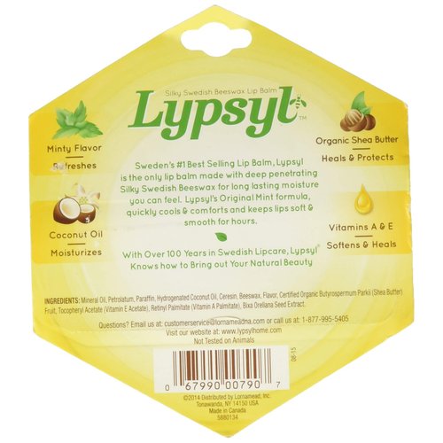 Lypsyl Intense Protection Original Mint, Lip Balm 0.10 oz