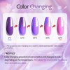UR SUGAR Color Changing Gel Nail Polish Set, 6 Colors Temperature Red Pink Purple Mood Changing Long Lasting Soak Off Manicure DIY Home Kit for Women
