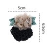 2Pcs Women Hair Bun Cover Net, Snood Flower Hair Clips Lace Hair Net Hair Accessories For Stewardess Banks Hotels Restaurant Staff