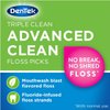 DenTek Triple Clean Advanced Clean Floss Picks 90 Count (Pack of 5)