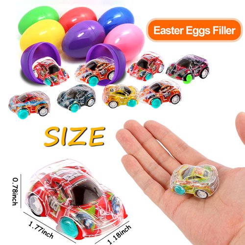 50 Pcs Mini Pull Back Cars, Party Favors for Kids Small Pull Back Race Cars for Kids Toddlers, Treasure Box, Classroom Prizes, Pinata Stuffers, Easter Basket Stuffers Goodie Bags Stuffers for Kids