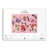 Galison Language of Flowers – 1000 Piece Puzzle Featuring A Glossary of Spring and Summer Blooms with Attributed Meanings
