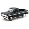 1969 F-100 Pickup Truck Black 1/24 Diecast Model Car by Motormax 79315bk