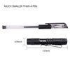 HATORI LED Mini Flashlight, Bright Small Handheld Pocket Flashlights Tactical High Lumens Pen Light for Camping, Outdoor, Emergency, 1 Pack(3.55Inch)