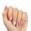 Dashing Diva Magic Press Nails - Pink Passion | Short, Square Shaped Press On Nails | Long Lasting Stick On Gel Nails | Lasts Up to 7 Days | Contains 30 Stick On Nails, 1 Prep Pad, 1 File