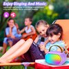Heroange Karaoke Microphone Machine with 2 Drivers, Toy for Girls Boy Ages 3, 4, 5, 6, 7, 8, 9, 10, 11, 12+ Years Old, Portable Bluetooth Speaker Christmas Birthday Gift for Kids Teens Adults(Purple)