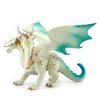 RECUR Bright Dragon Action Figurine, White Dragon Toys for Boys Girls Kids, RPG Figures Miniatures for Tabletop Display & Roleplaying, Collectors Toy Age 3 +