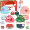 Christmas 4 Pack Butter Slime, Xmas Toys Kit, Classroom Party Favors for Kids 8-12, Party Favors for Classroom Birthday, Christmas Stocking Stuffers, Slime Advent Calendar 2024