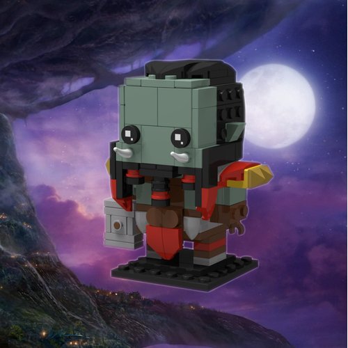 1Pack Movie MOC Monster Theme Building Blocks Figures Ideal Building Blocks Set Cartoon Fans Children Adult Toys Gifts