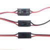 3 Pack On/Off Power Switch Battery Receiver JST Connector Compatible with HSP RC 1/10 1/8 Car Crawler Buggy Multicopter Airplane