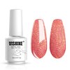 Vishine Gel Polish Nail Art Soak-off UV LED Nail Gel Polish Diy Manicure Pearl Pink