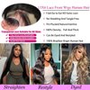GMNSTAR 13x6 Lace Front Wigs Human Hair 200 Density Body Wave HD Lace Frontal Wigs for Black Women Glueless Wigs Human Hair Pre Plucked with Baby Hair 28 Inch
