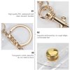 VALICLUD Clear Lipstick Keychain 2 pack keychain holder lip balm keychain holder keychain cap Keychain Clear