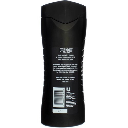 Axe Body Wash, Excite, 16 fl oz (One Pack)