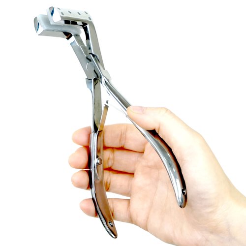 everlong Tape-in Pliers Hair, Stainless Steel Pressing Clamp for Longer Lasting and Secure Tape-in Hair Extensions, Silicone-Lined Pliers Tool for Salon Professional Installation