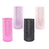 Coufce 4 Pcs Hair Curlers Rollers 2 Inch Self Grip Holding Rollers Aluminium Core Curler Roller Hairdressing Curler for Long Medium Short Thick Fine Hair Volume（Rose Red, Light Pink, Purple, Black）