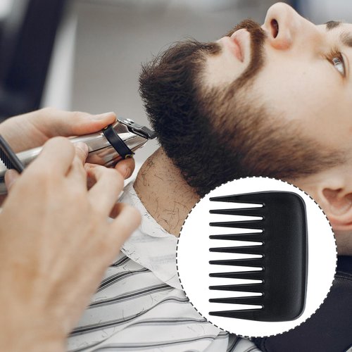 GEEHUA 3Pcs Hair Picks for Women, Mini Wide Tooth Comb, Portable Pocket Travel Combs, Anti-Static No Handle Curl Palm Hair Combs for Men Wet Dry Curly Long Detangling Hair Styling Hairdressing Salon