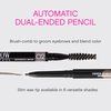 Vivienne Sabo Paris - Automatic Eyebrow Pencil Brow Arcade, Soft Brown (Shade 02), Natural Looking Brows, All Day Wear