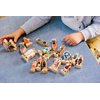 THE FRECKLED FROG People Around the World - Set of 18 - Ages 1+ - Wooden Blocks for Toddlers - Includes People from 18 Countries - Double-Sided