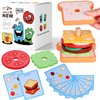 LovesTown Wooden Stacking Toys, Sandwich Stacking Toys Montessori Toys for Kids Educational Preschool Learning Toys for Boys Girls Birthday Gifts