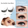 Lash Clusters 84 Pcs Cluster Lashes Individual Lashes Natural Look DIY Lash Extension Lashes That Look Like Extensions Wispy Lashes Fluffy Eyelash Clusters Thin Band & Soft (Lightning,D-8-16mix)