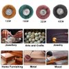 Rocaris 40 Pack 1 inch Abrasive Wheel Buffing Polishing Wheel Set for Rotary Tool - 25mm…