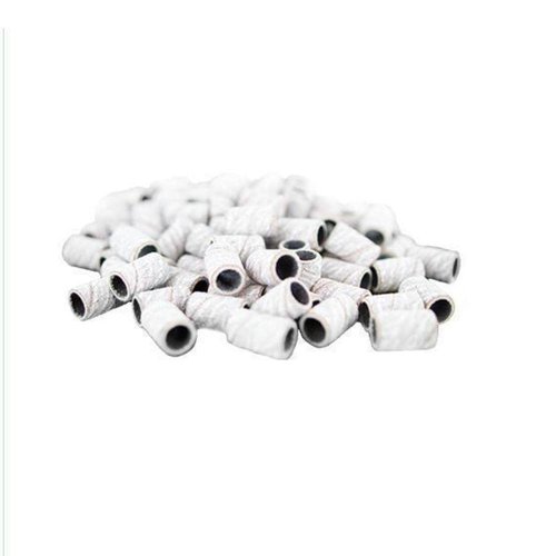 Medicool White Sanding Band (100/box) for Manicure and Pedicure Nail Drill | SBMW.100