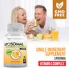 Liposomal Vitamin C 1400mg Per Serving - 180 Veggie Capsules High Absorption Ascorbic Acid, Lypo-Spheric Vitamin C Complex Immune Support Supplement with Powerful Antioxidants and Collagen Booster