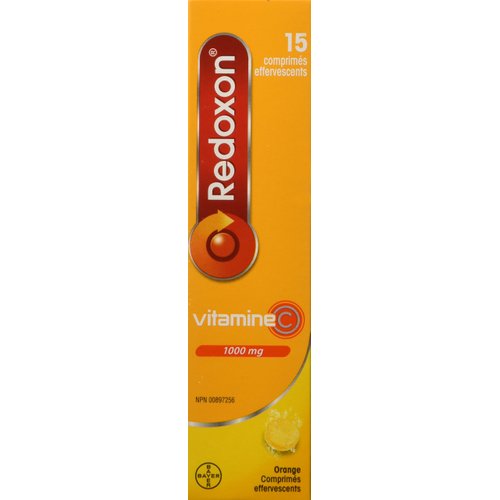 Redoxon Orange Vitamin C Effervescent Tablets 15 Orange Effervescent Tablets
