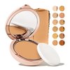 Ilumina CC Creamy Compact SPF 50+ Mineral Broad Spectrum Sunscreen for Face - Tinted Blurring Balm SPF- Matte, Light Coverage - Water & Sweat Resistant - All Skin Types - By Sofia Vergara, 10g 3N
