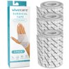 ViveCare Soft Cloth Surgical Tape 2" x 10 Yards (3 Rolls) - Hypoallergenic Medical Paper Tape for Wound Care - First Aid Kit Supplies for Wound Dressing - Latex-Free Breathable Tape Gauze