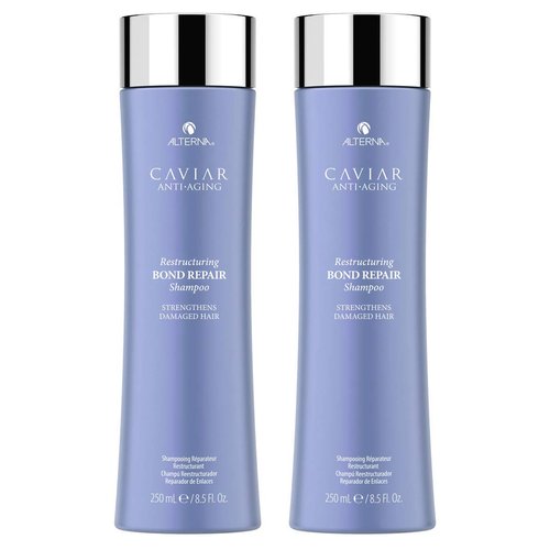 Alterna Caviar Anti-Aging Restructuring Bond Repair Shampoo, 8.5-Ounce (2-Pack)