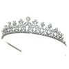 Bridal Floral Rhinestone Crystal Pearl Prom Wedding Tiara Crown T906