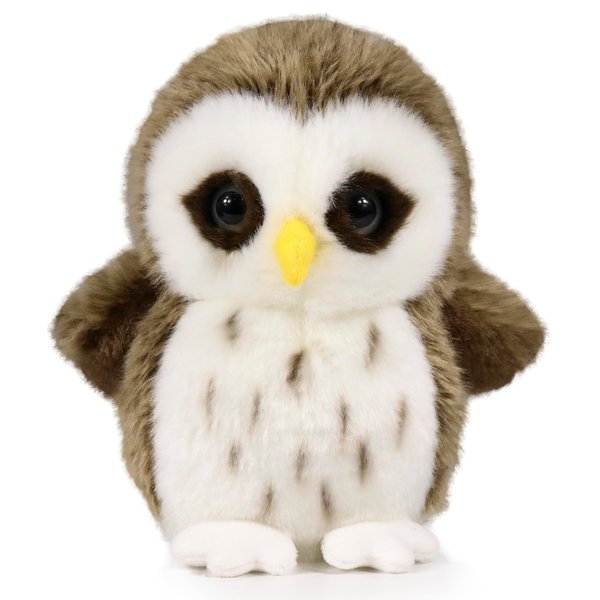 Ice King Bear Wild Animal Small Stuffed Animals Zoo Family Plush Toy (Owl 6 Inches)
