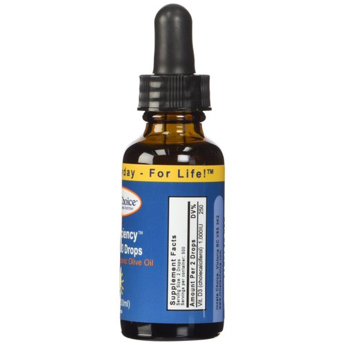 Innate Choice D Sufficiency Liquid Vitamin D3, 1 Fluid Ounce