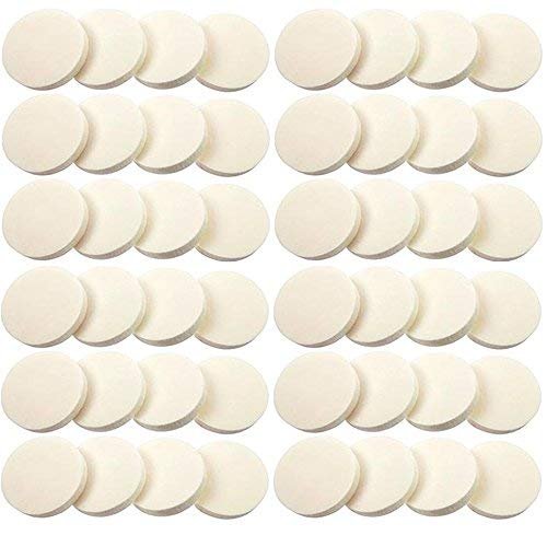 48 Cosmetic Sponge Round Foam Pad Make Up Applicator Foundation Powder Blender