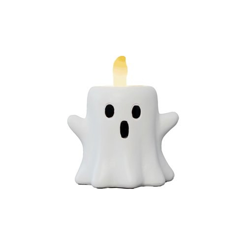 UKIFIRE Ghost Lights Decorations,Halloween Decorations,Lights That Adding to The Horror Atmosphere, Flameless Candles, Halloween Flickering Tealight Candle for Home Table Indoor Night Party Decor