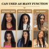 AQINBEL Pre-stretched Braiding Hair 26 Inches -8 Bundles Itch Free Synthetic Fiber Crochet Twist Braids Yaki texture Braiding Hair Extensions (1B/Silver#)