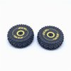 KingVal Replacement 2PCS Front + 2PCS Rear Wheel Tire Tyre RC Parts Compatible with WLtoys 144010 1/14 RC Car