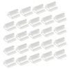 Maitys 24 Pcs Plastic Game Piece Stands Card Stands Plastic Card Holder Games Board Markers DIY Game Card Stands for Board Game Party(Transparent)