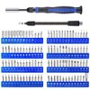 ORIA Precision Screwdriver Set, 126-in-1 Screwdriver Set with 112 Bits, Professional Repair Tool Kit for Mobile Phones Smartphones Laptop Electronic Devices(Blue Black)