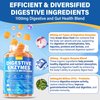 Digestive Enzymes with Probiotic Gummies, Multivitamins, Calcium, Magnesium - All 24 Essential Chewable Multi Enzymes - Papaya, Lipase, Amylase, Bromelain - Breaking Down Carbs, Proteins, Fats, 2Packs