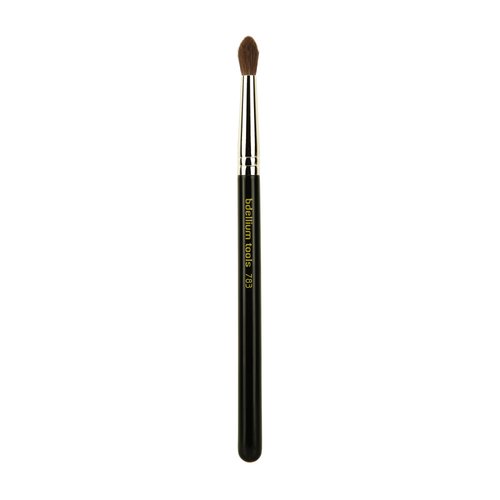 Bdellium Tools Professional Makeup Brush - Maestro Series 783 Small Tapered Blending - With Mix of Soft Synthetic & Natural Fibers, For Applying & Blending Eyeshadow (Black, 1pc)
